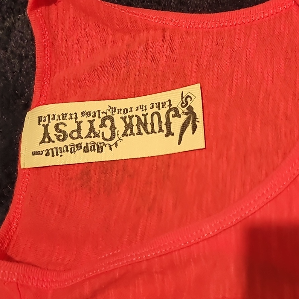 Junk Gypsy Pink Tank Top - Picture 2 of 4